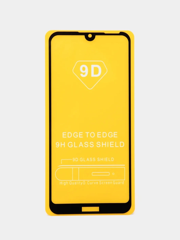 Защитное стекло полноразмерное 9D Glass, 0.22 mm, для Honor 8A/Y6 2019/Huawei Y6 Prime2019