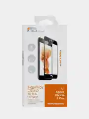 Защитное стекло с черной рамкой 3D для iPhone 7 Plus