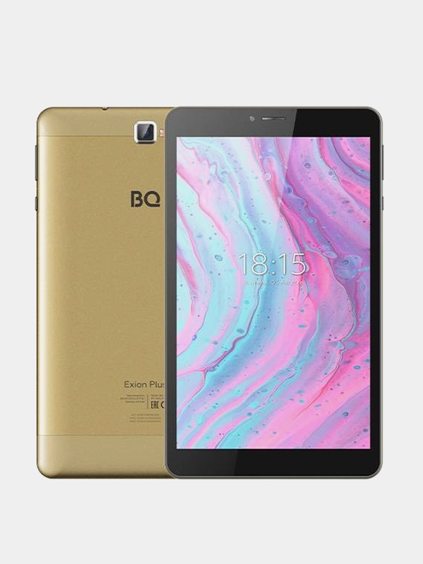 Планшет BQ 8077L Exion Plus 8 дюймов, 3/32 GB, 4000 мАч, 8-ядерный, 2 SIM