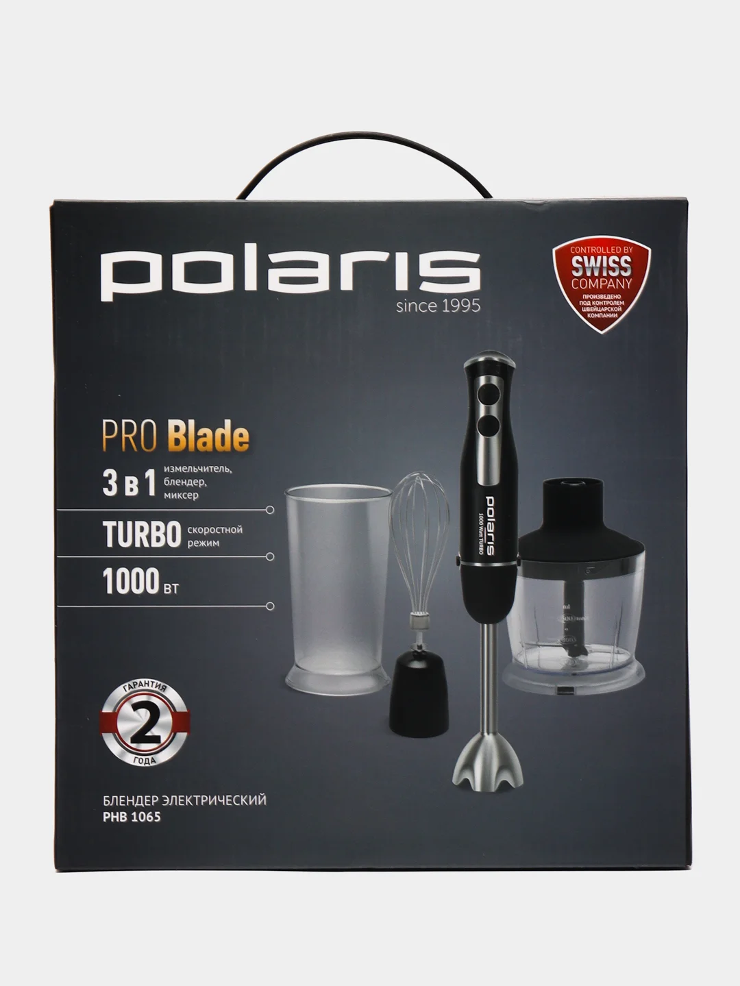 Блендер Polaris PHB 1065, черный
