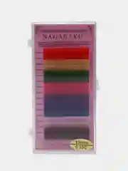 Ресницы для наращивания С и D, цветные