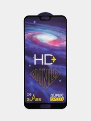 Защитное стекло для Huawei Honor 10, QG, HD, черное