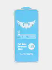 Защитное стекло iPhone 6 / iPhone 6S / iPhone 7 / iPhone 8, 18D, силиконовые края, белое