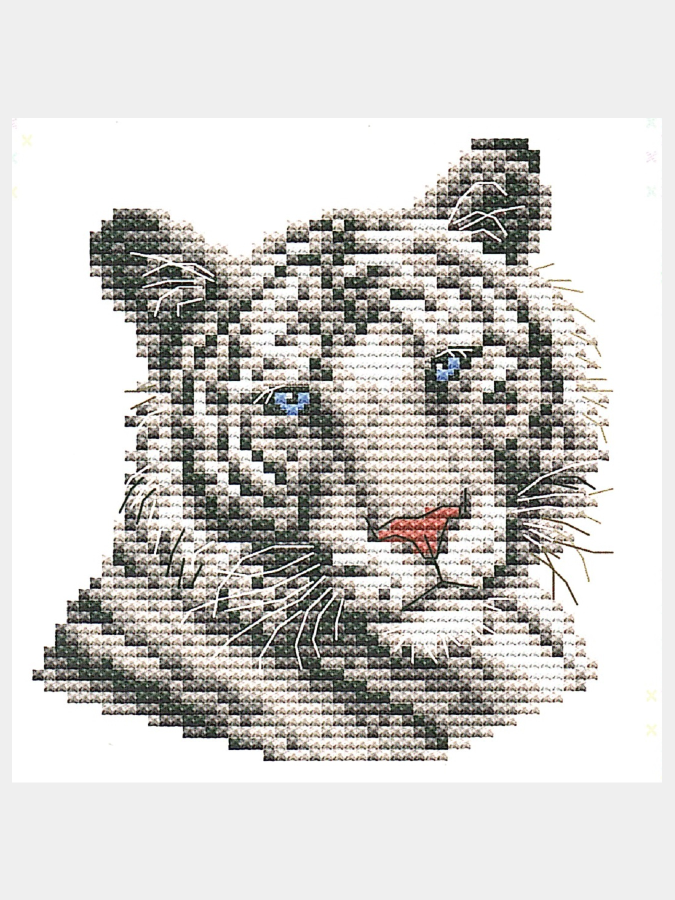 Набор для вышивания «Овен» 1438 Белый тигр (Овен)