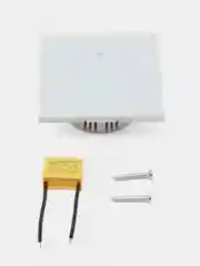 Белый умный сенсорный выключатель  с wi-fi
