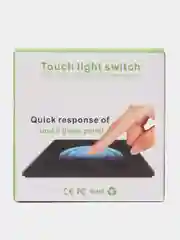 Белый умный сенсорный выключатель  с wi-fi