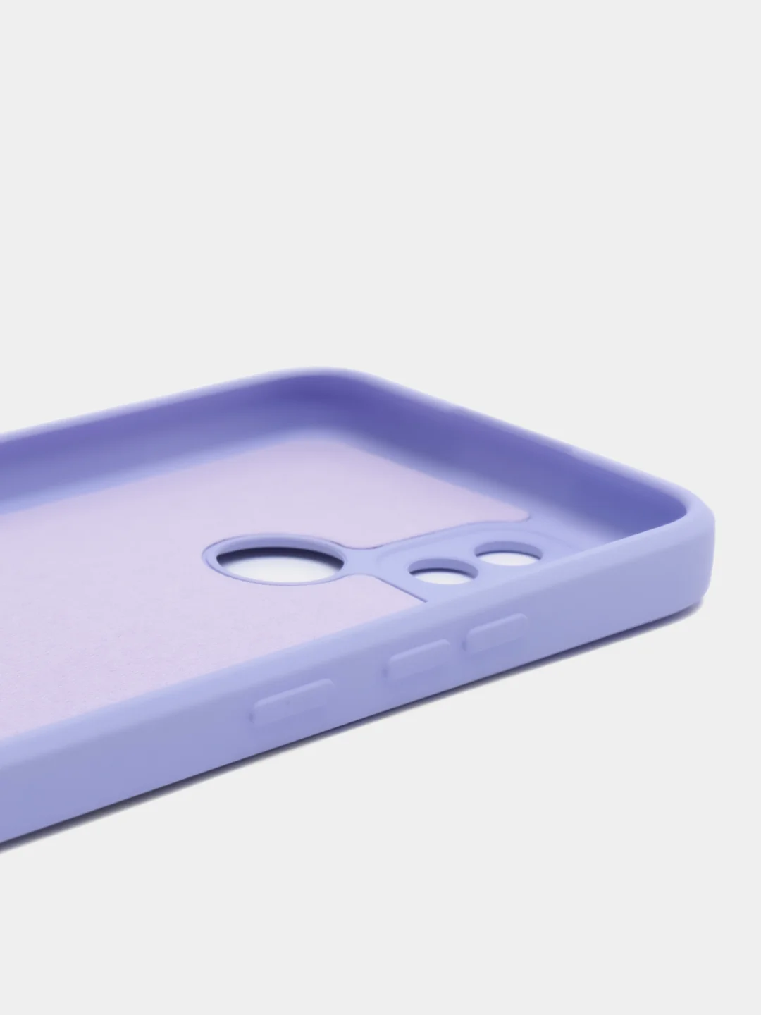 Голубой чехол для Realme C21 (Реалми С21), цветной, силиконовый