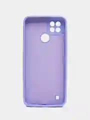 Голубой чехол для Realme C21 (Реалми С21), цветной, силиконовый