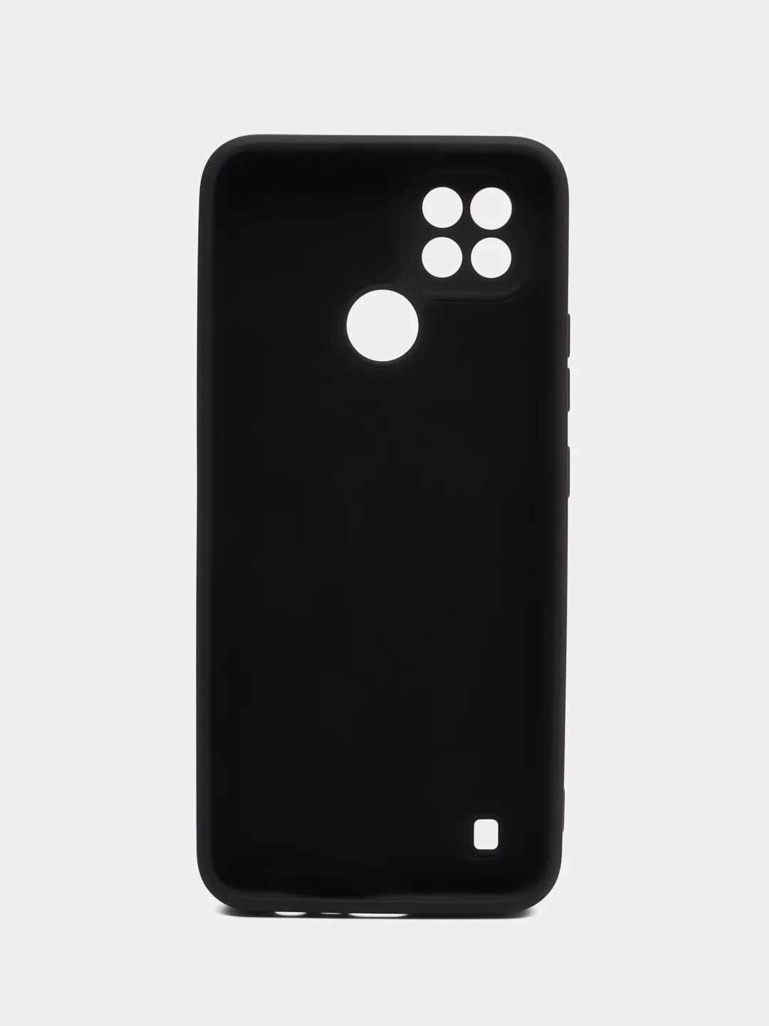Темно-синий чехол для Realme C21 (Реалми С21), цветной, силиконовый