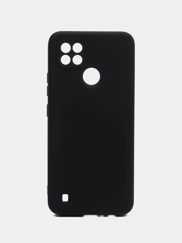 Чехол для Realme C21 (Реалми С21), цветной, силиконовый
