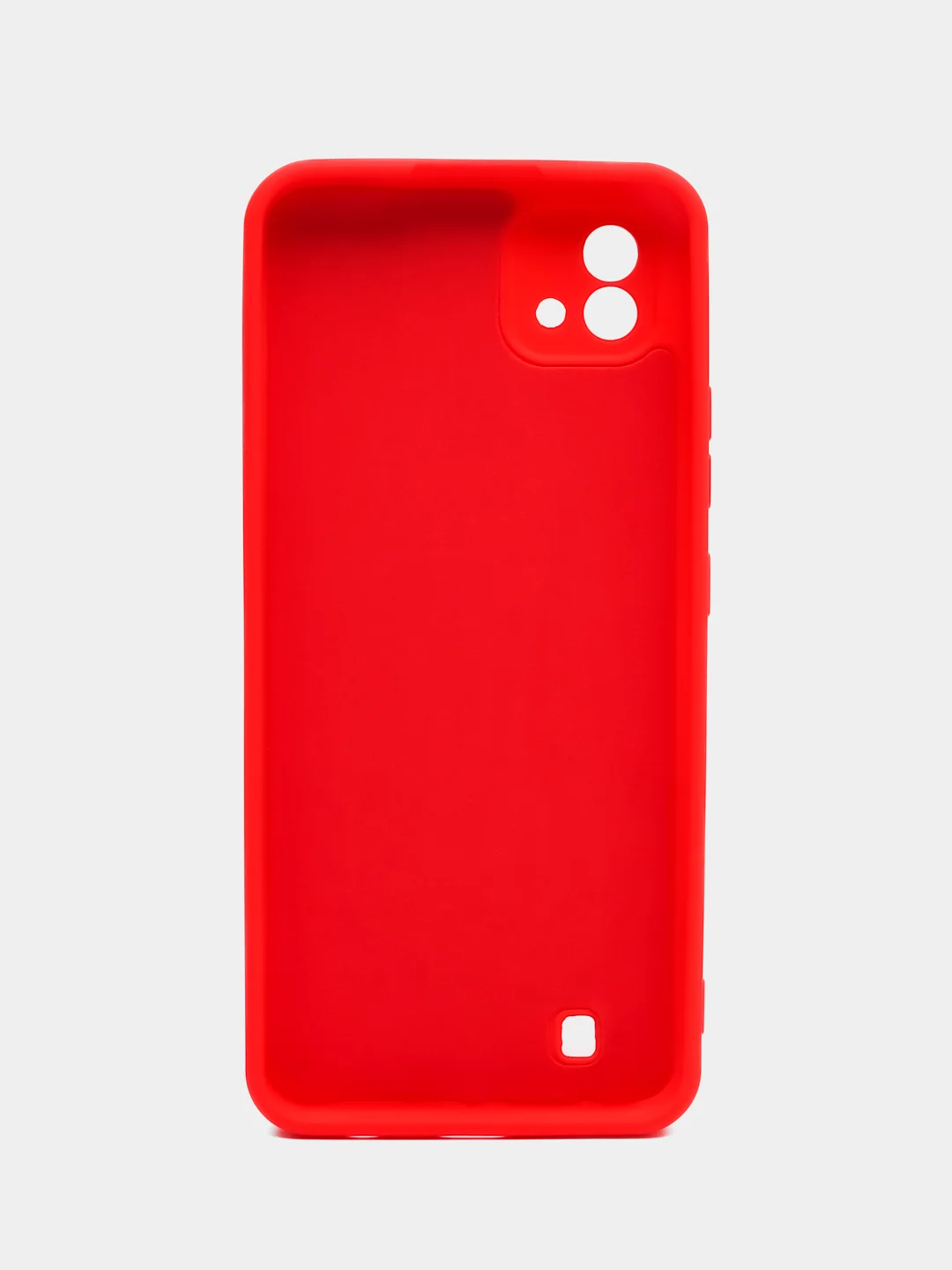 Красный чехол для Realme C11, C20 (Реалми С11, С20), цветной, силиконовый