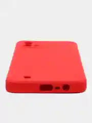 Красный чехол для Realme C11, C20 (Реалми С11, С20), цветной, силиконовый