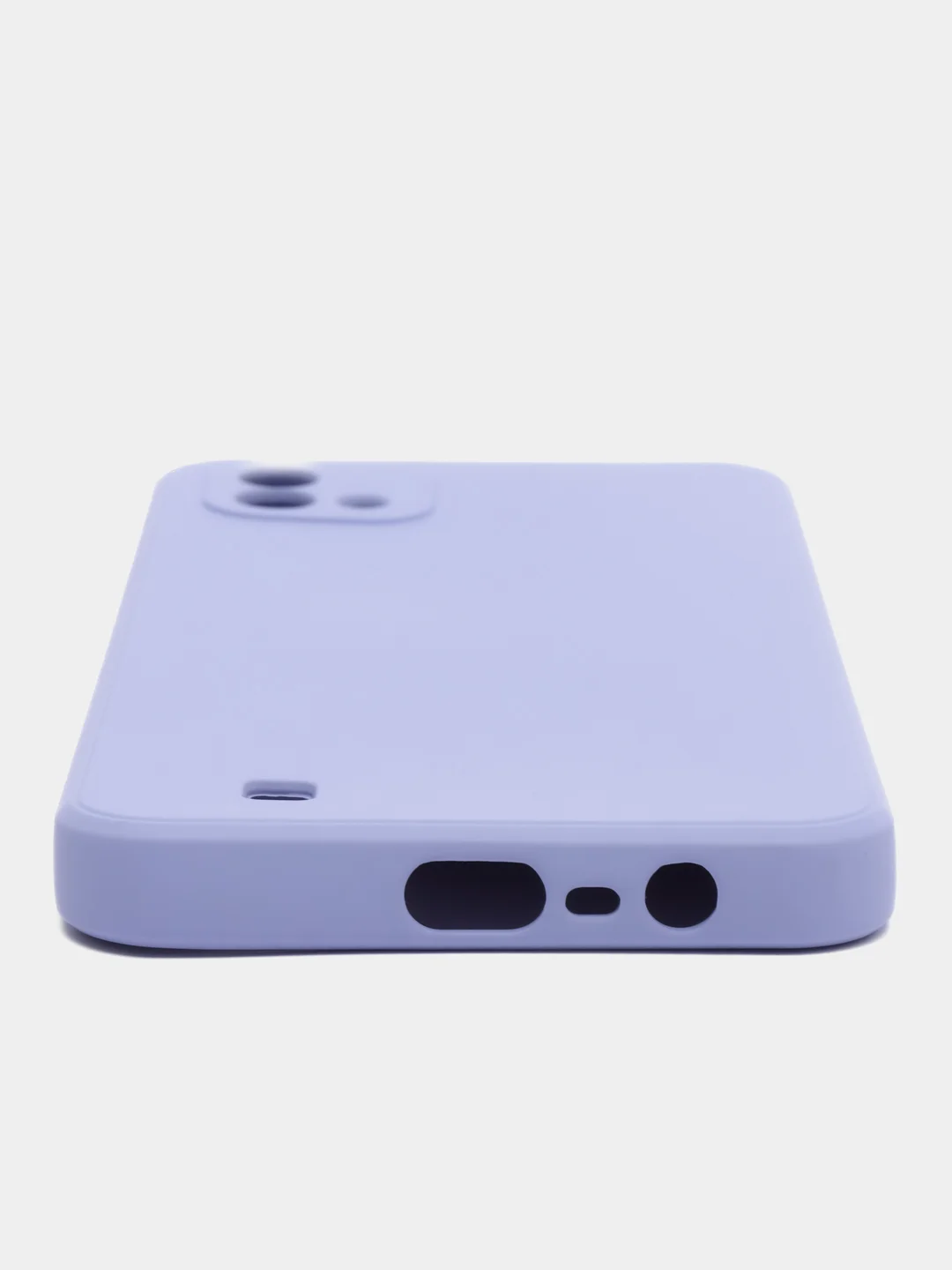 Лавандовый чехол для Realme C11, C20 (Реалми С11, С20), цветной, силиконовый