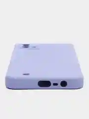 Лавандовый чехол для Realme C11, C20 (Реалми С11, С20), цветной, силиконовый