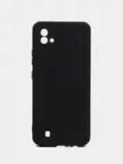 Черный чехол для Realme C11, C20 (Реалми С11, С20), цветной, силиконовый