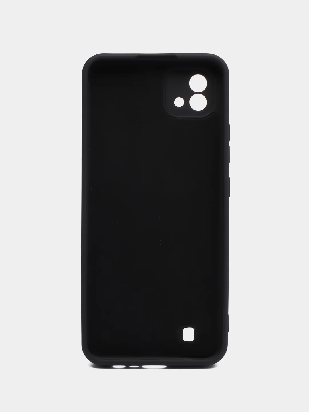 Черный чехол для Realme C11, C20 (Реалми С11, С20), цветной, силиконовый