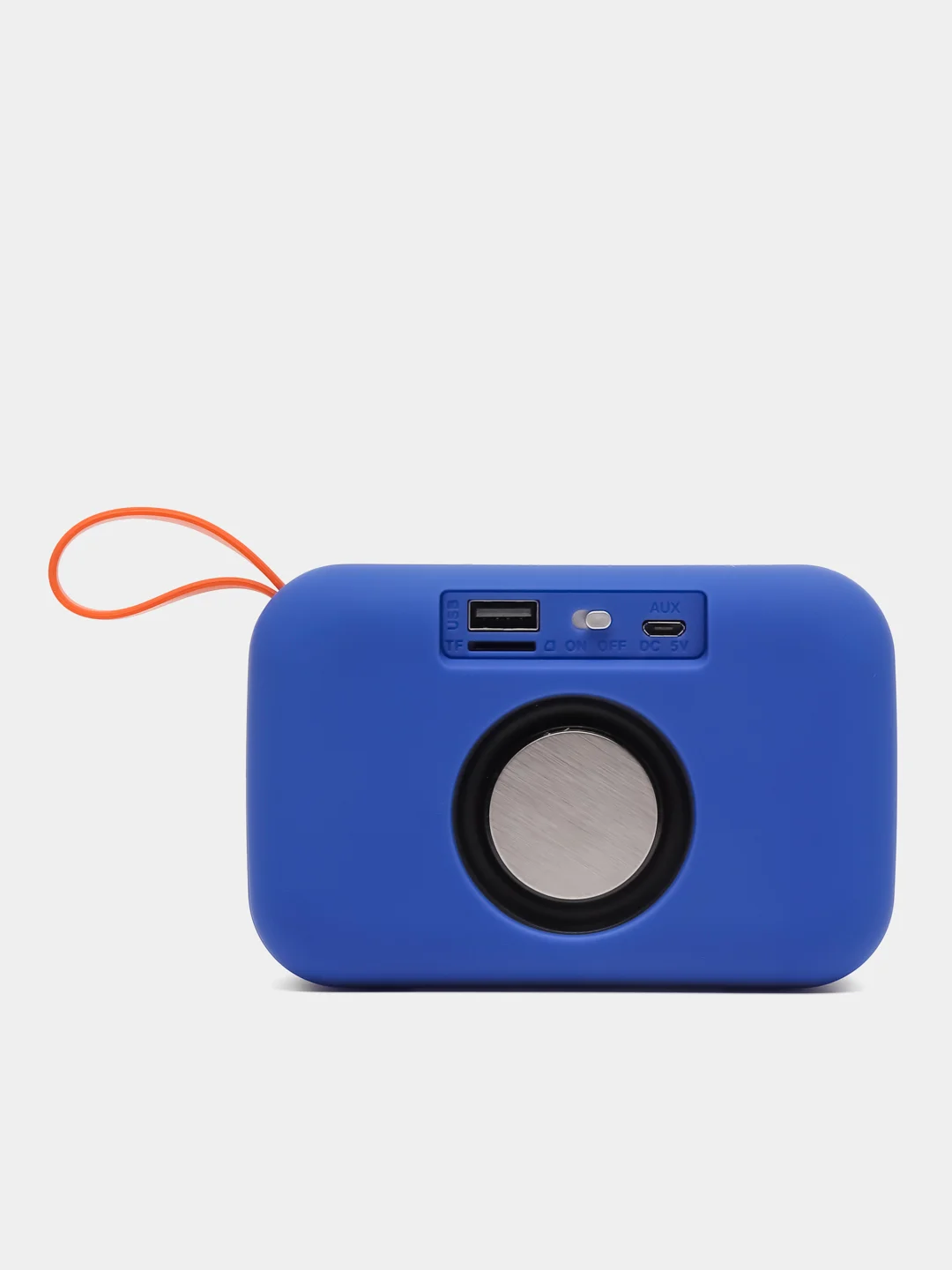 Синий беспроводная портативная Bluetooth колонка TG506, с радио. Подарок мужчине