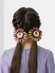 Аметистовый бантики для школы и детского сада, праздничные