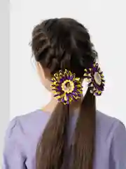 Аметистовый бантики для школы и детского сада, праздничные