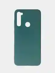 Зеленый чехол Xiaomi Redmi Note 8T, Сяоми Редми Нот 8Т, силиконовый цветной матовый