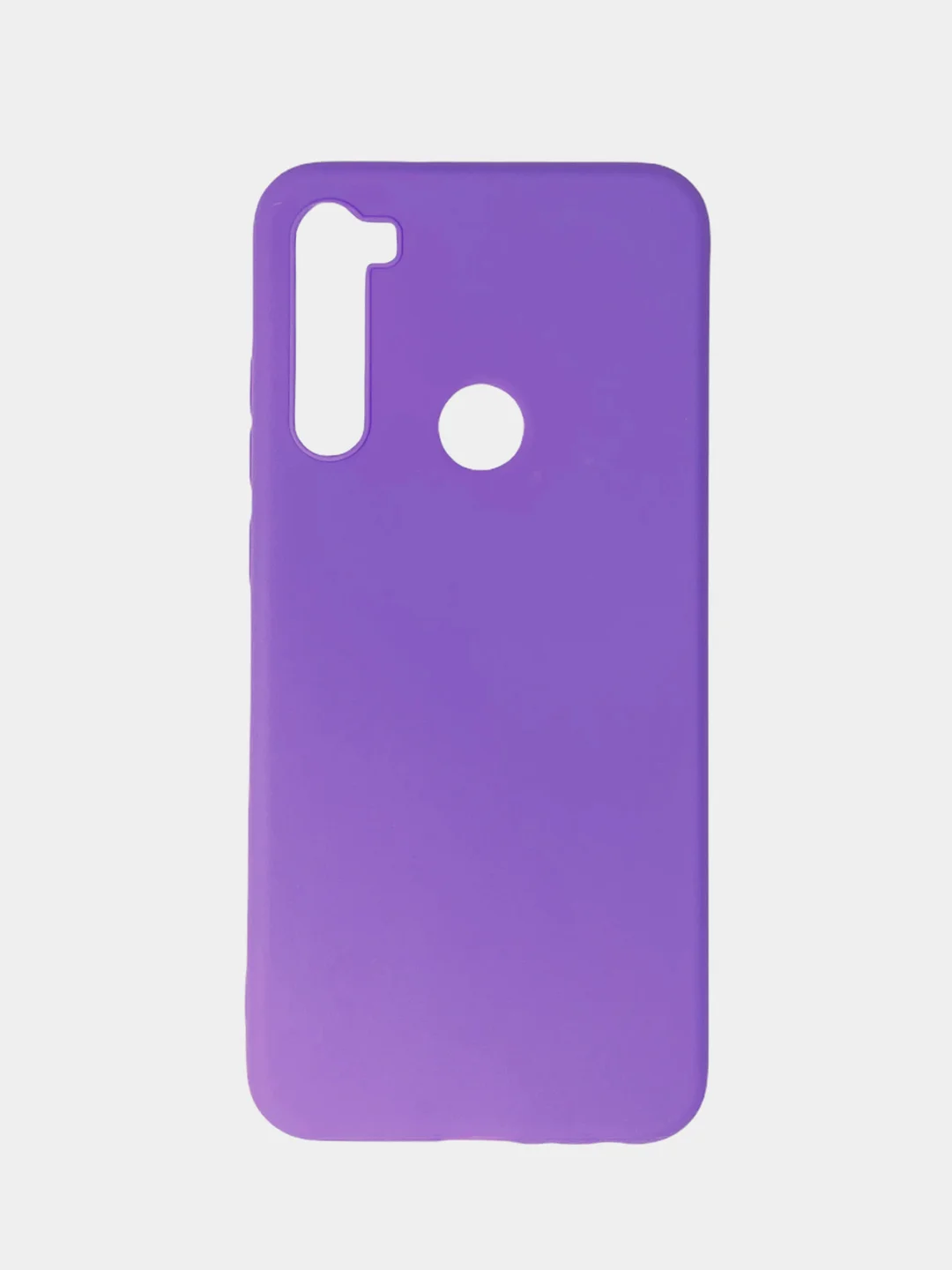 Пурпурный чехол Xiaomi Redmi Note 8T, Сяоми Редми Нот 8Т, силиконовый цветной матовый