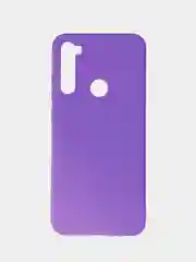 Пурпурный чехол Xiaomi Redmi Note 8T, Сяоми Редми Нот 8Т, силиконовый цветной матовый