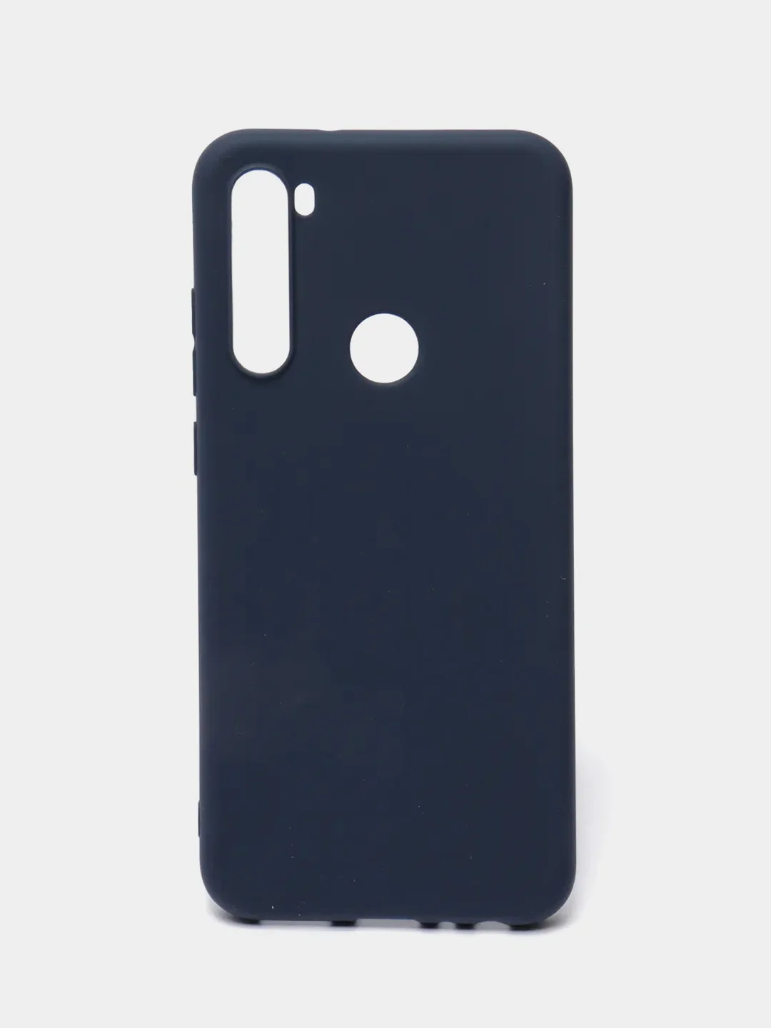 Темно-синий чехол Xiaomi Redmi Note 8T, Сяоми Редми Нот 8Т, силиконовый цветной матовый