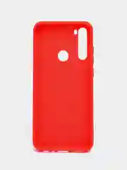 Красный чехол Xiaomi Redmi Note 8T, Сяоми Редми Нот 8Т, силиконовый цветной матовый