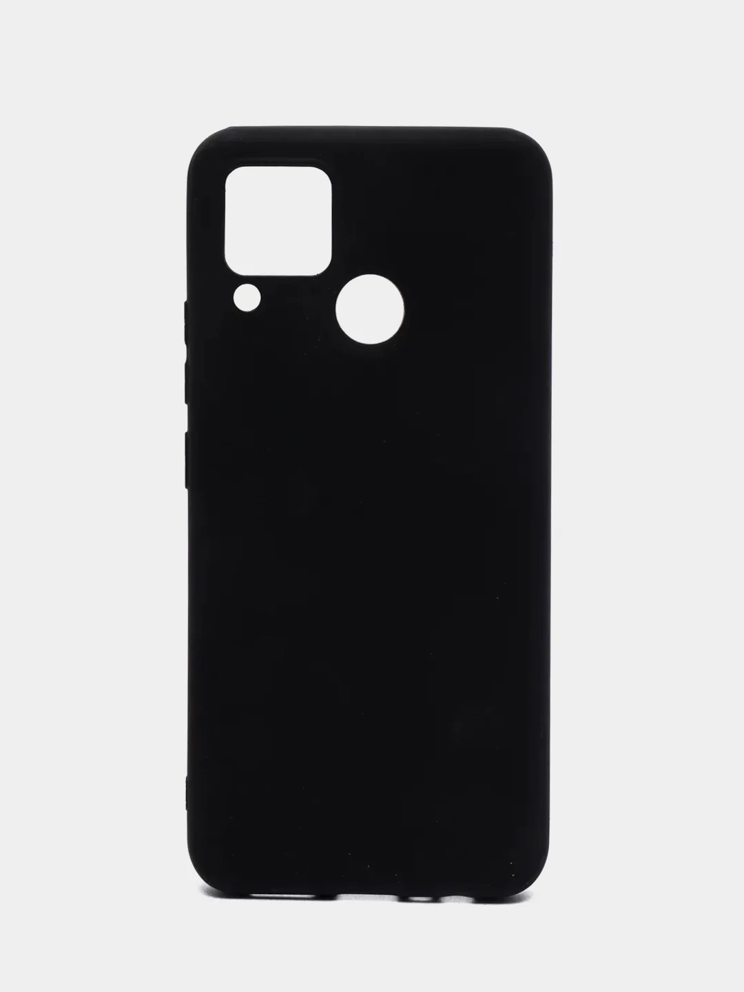 Черный чехол для Realme C15 силиконовый