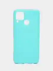 Бирюзовый чехол для Realme C15 силиконовый