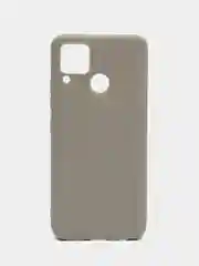 Серый чехол для Realme C15 силиконовый