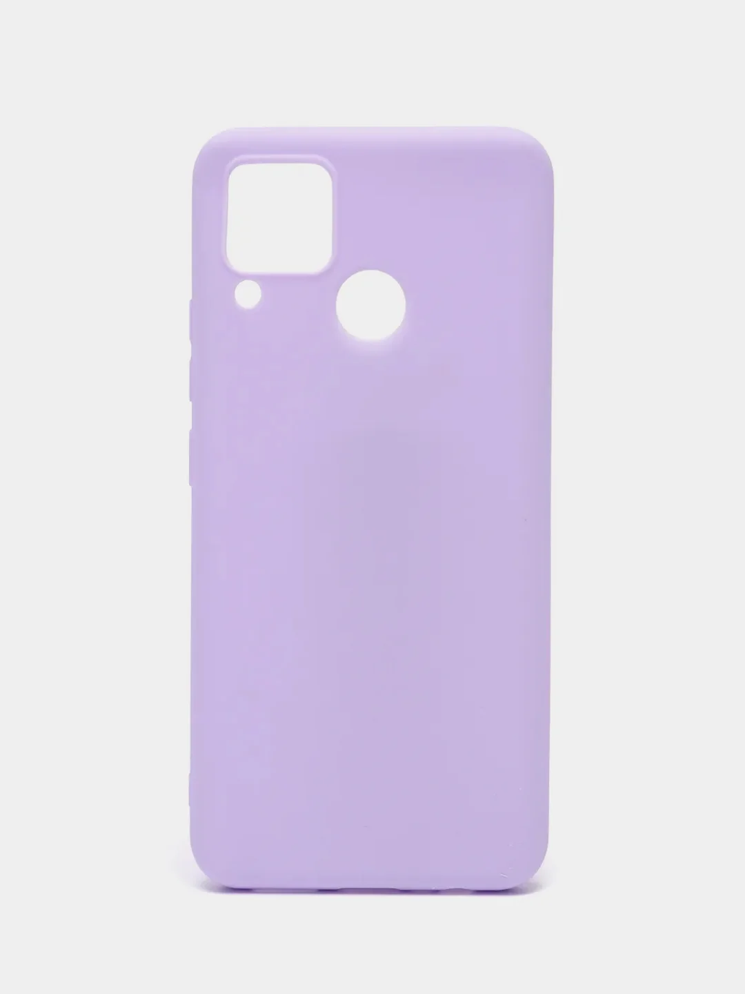 Лавандовый чехол для Realme C15 силиконовый