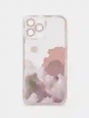 Бежевый меланж чехол "Dream" для iPhone, на айфон 7/8 Plus 11 12 mini 13 Pro max XR XS