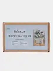 Набор для создания картины в технике "Стринг-арт" (String Art)