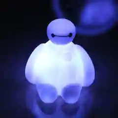 Белый детский ночник со светодиодной подсветкой Baymax, светодиодный, разноцветный, детский