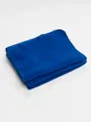 Синий шарф из флиса
