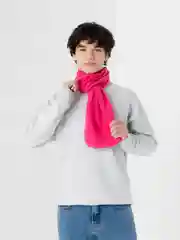 Фуксия шарф из флиса
