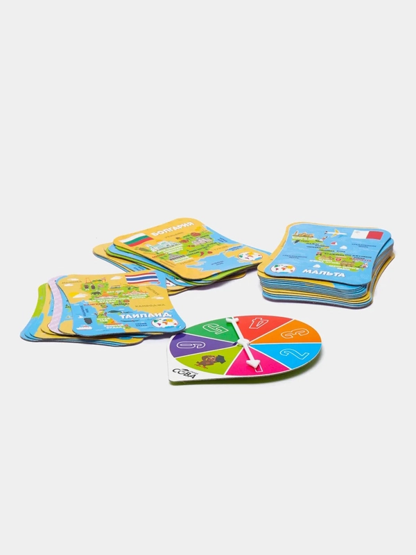 Страны мира 2, Игра-викторина серия "Умная Сова" Bondibon
