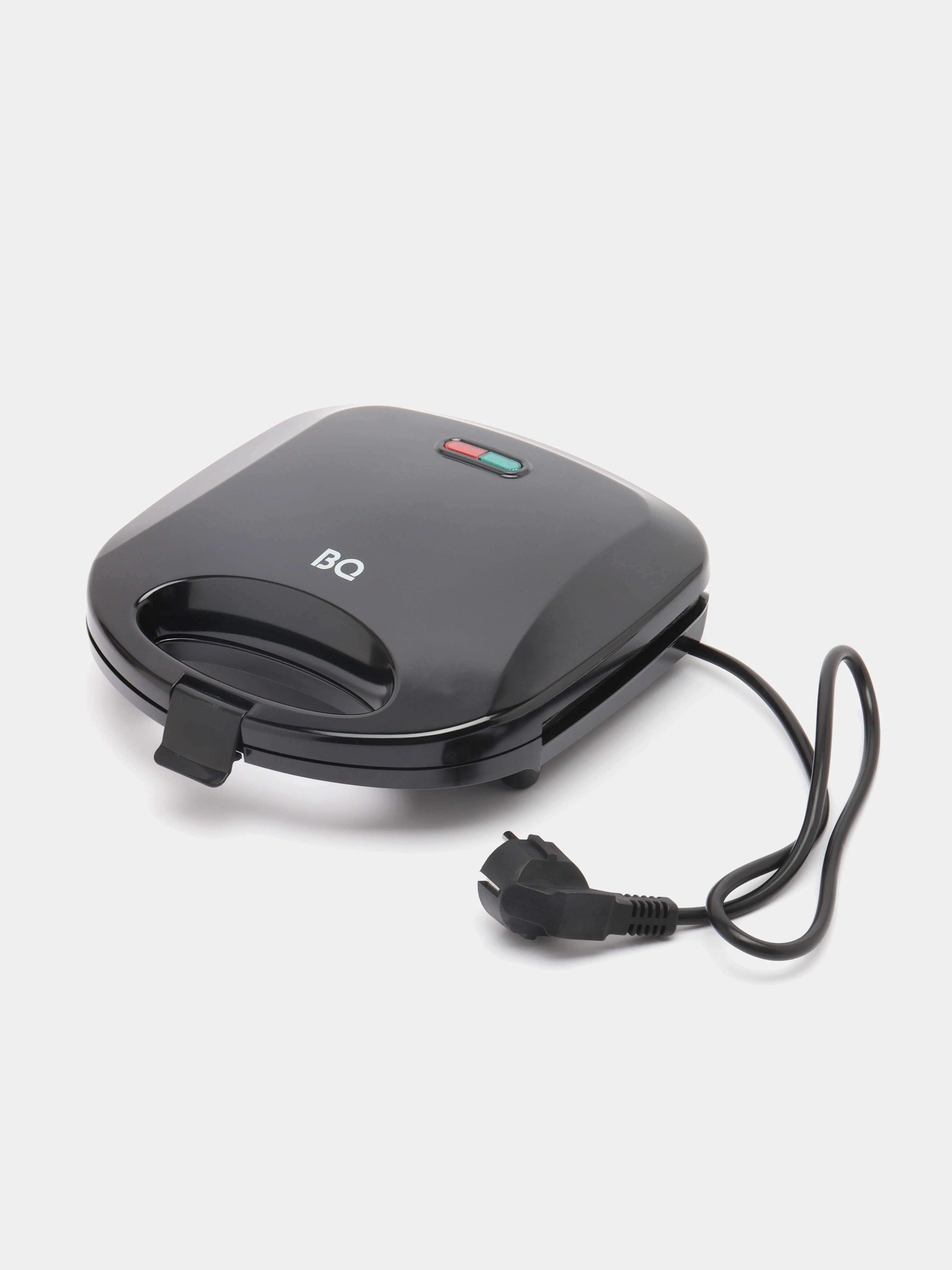 Черный сэндвичница BQ ST1006, антипригарная, 800 Вт, 140-220 градусов