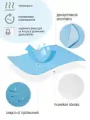 Клеёнка-наматрасник детская