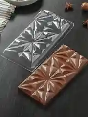 Форма для шоколада и конфет "Цветы", прозрачная, 18 х 8 см