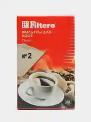 Комплект фильтров для кофеварок Filtero Classic №2/80