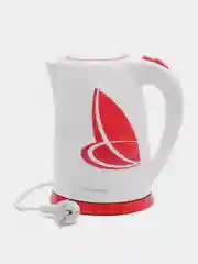 Чайник ENERGY E-211, 1,8 л, диск, бело-красный