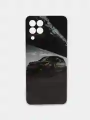 Угольный чехол для Samsung Galaxy M33, Самсунг Галакси М33, с рисунком