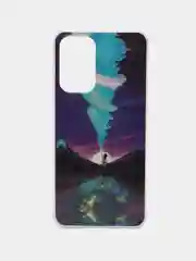 Индиго чехол для Samsung Galaxy A23, Самсунг Галакси А23 силиконовый с рисунком