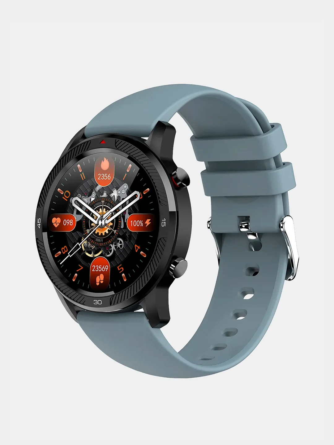 Небесно-голубой смарт часы Smart watch TW-27, унисекс
