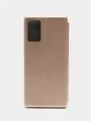 Золотой чехол книжка Samsung Galaxy Note 20 (Самсунг Галакси Нот 20)