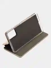 Золотой чехол книжка Samsung Galaxy Note 20 (Самсунг Галакси Нот 20)