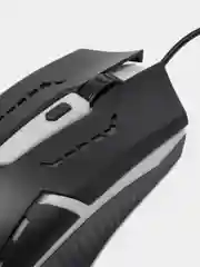 Черный мышь оптическая проводная Defender Flash 7 цветов, 4 кнопки, 800-1200dpi