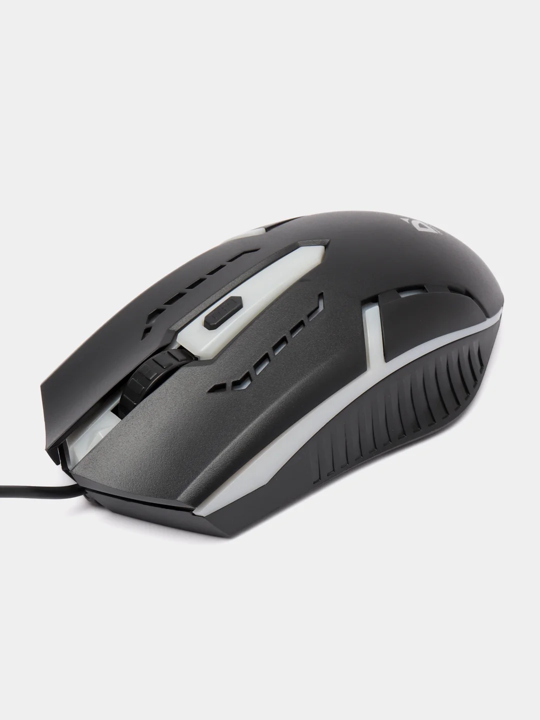 Черный мышь оптическая проводная Defender Flash 7 цветов, 4 кнопки, 800-1200dpi